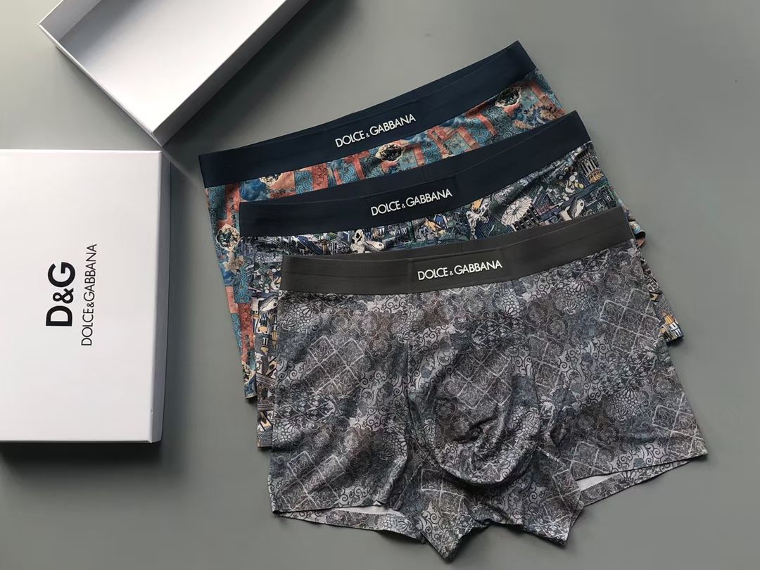Dolce & Gabbana ArtMotive Briefs – Patterned Luxe Edition
