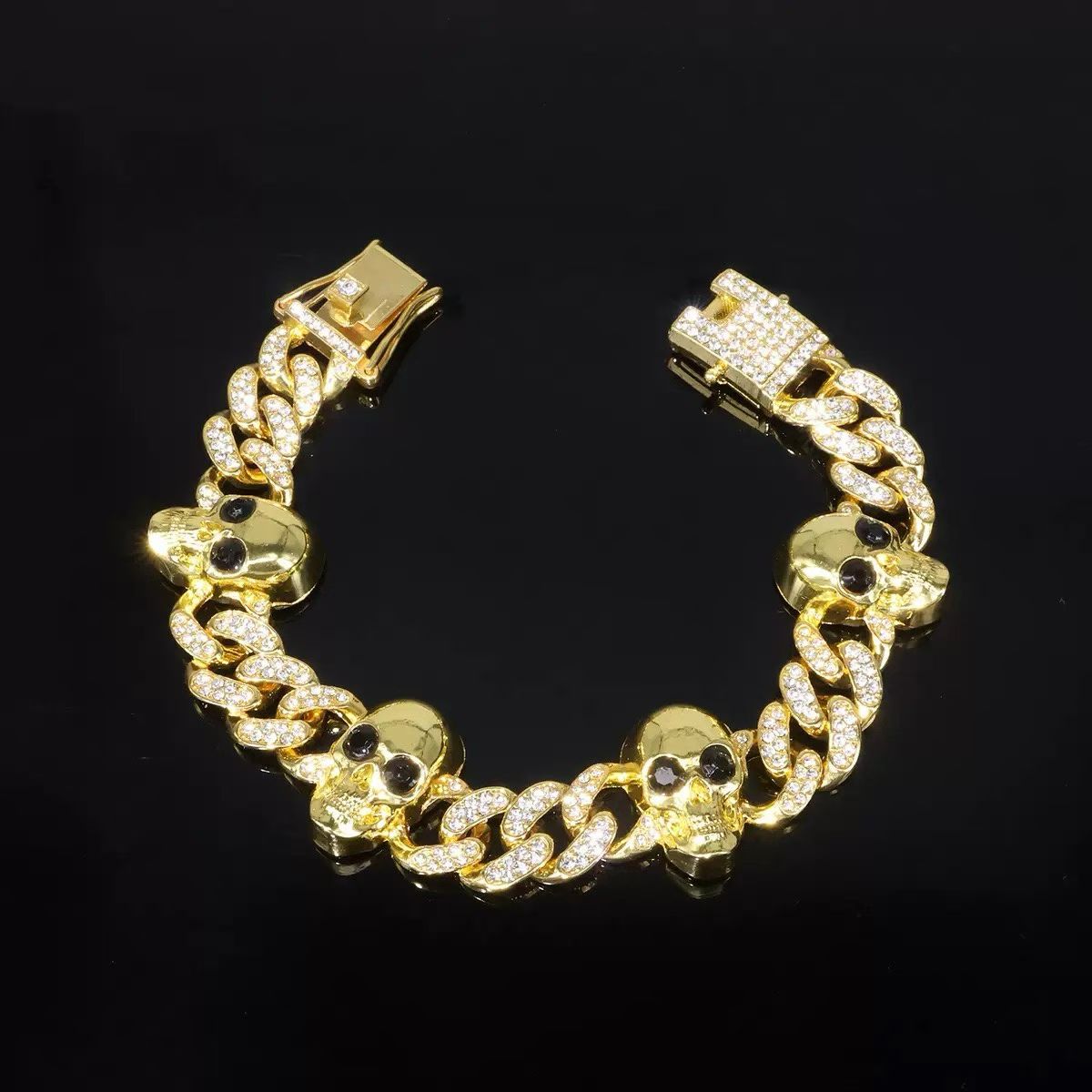 Arrow, Cross & Skull Jewelry Collection – Gold & Silver Cuban Link Necklaces & Bracelets