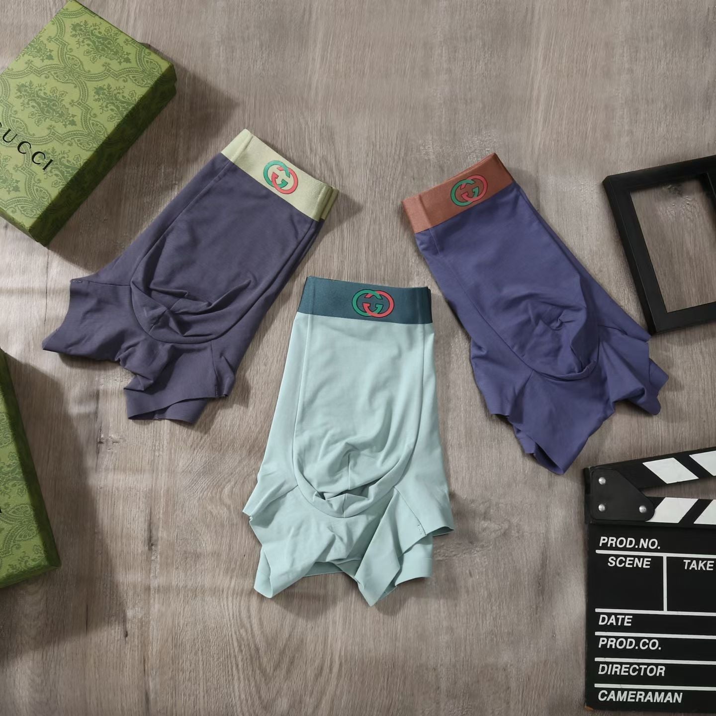 Gucci CrestBand Briefs – Cinematic Trio Edition