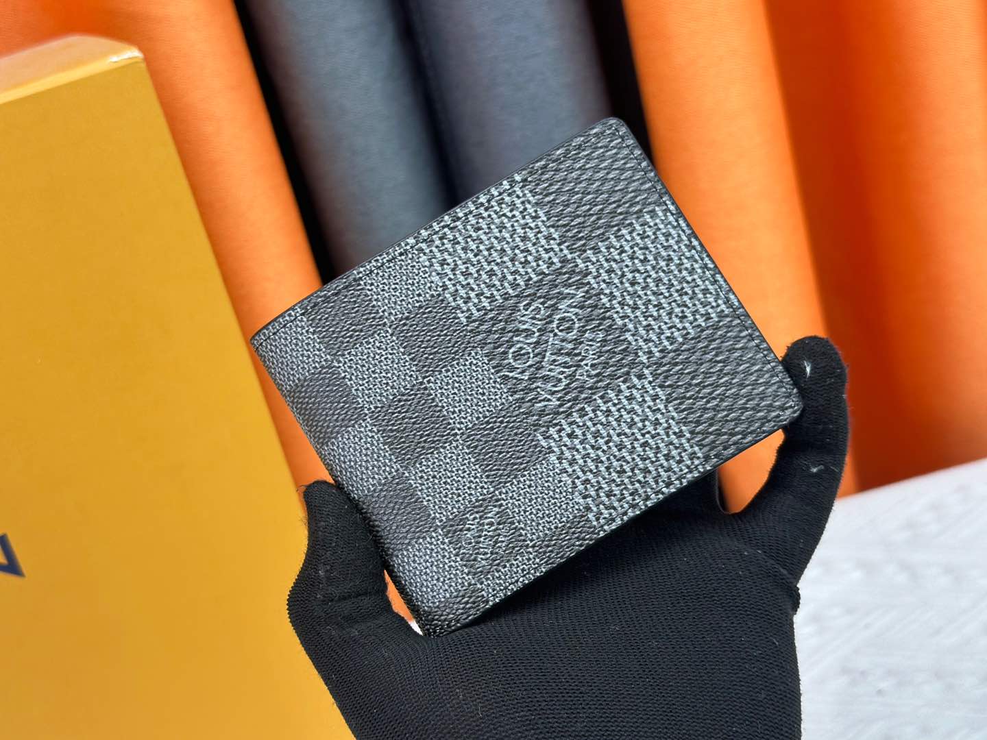 Louis Vuitton Damier Wallets – Gray & Blue Checkered