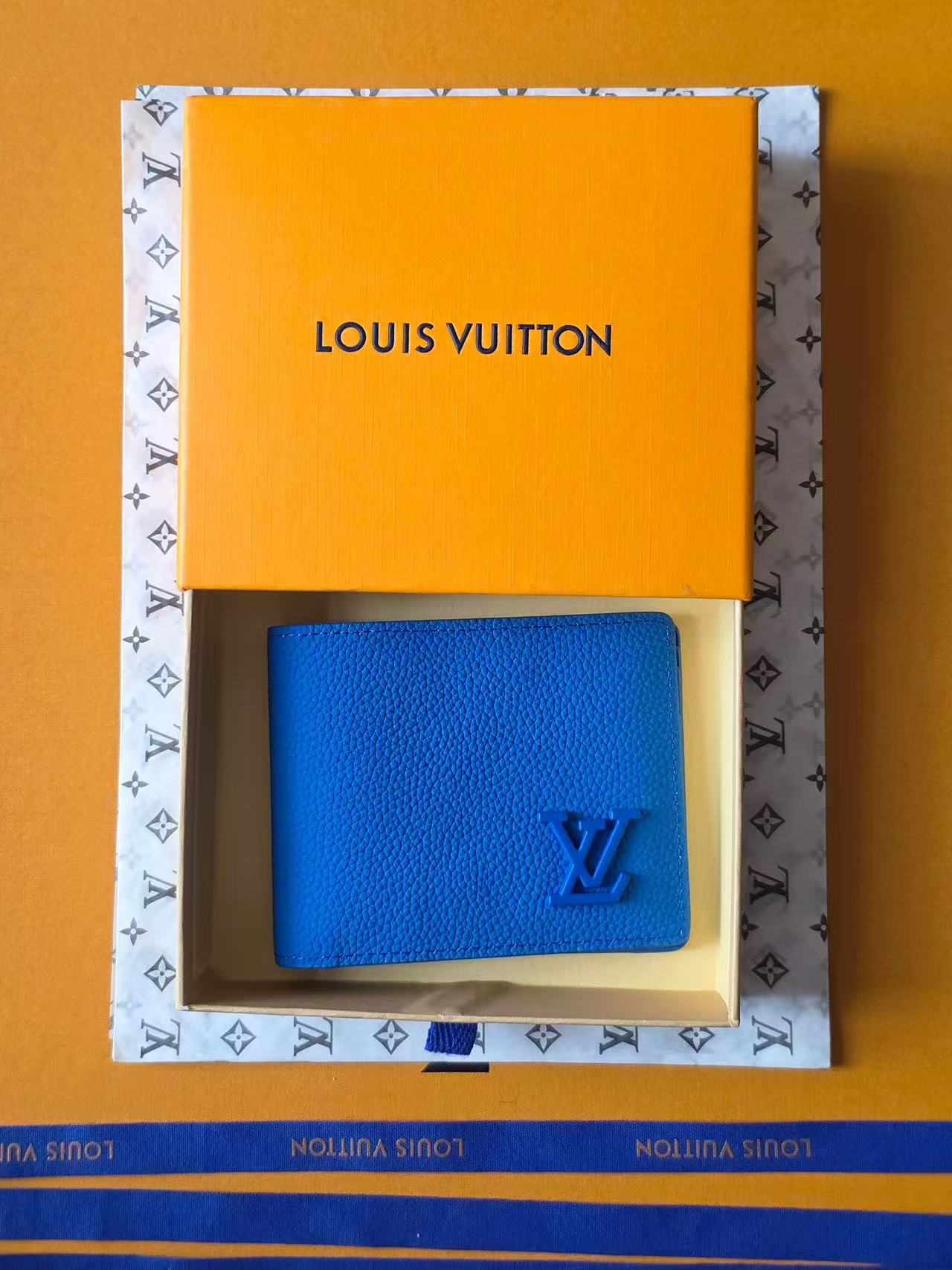 Louis Vuitton Textured Leather Wallets