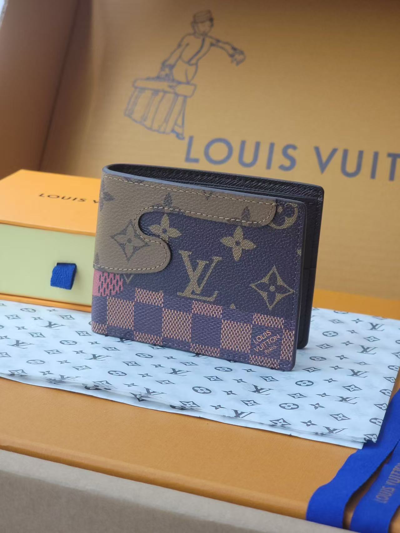 Louis Vuitton Monogram & Damier Infusion Wallet Collection