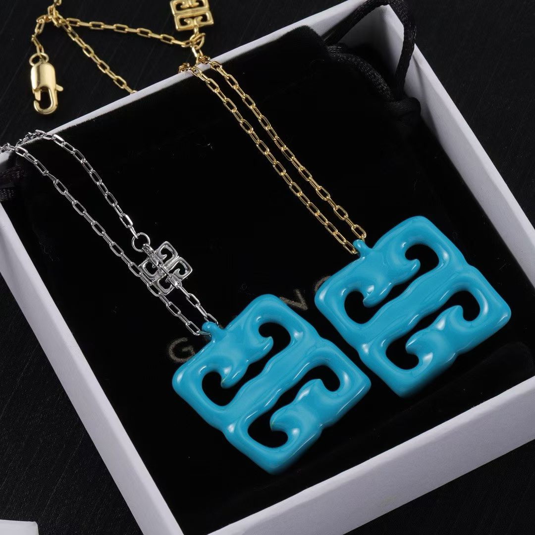Givenchy Square Pendant Necklace Collection
