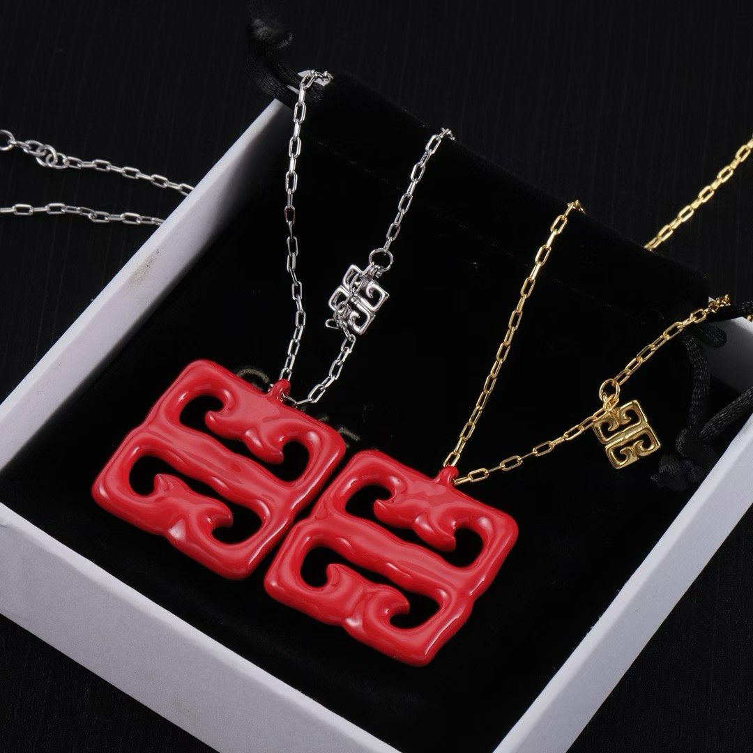 Givenchy Square Pendant Necklace Collection