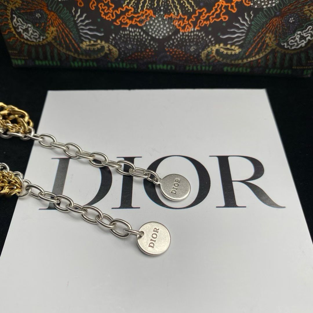 Christian Dior J'Adior Layered Jewelry – Gold & Silver Necklaces & Bracelets