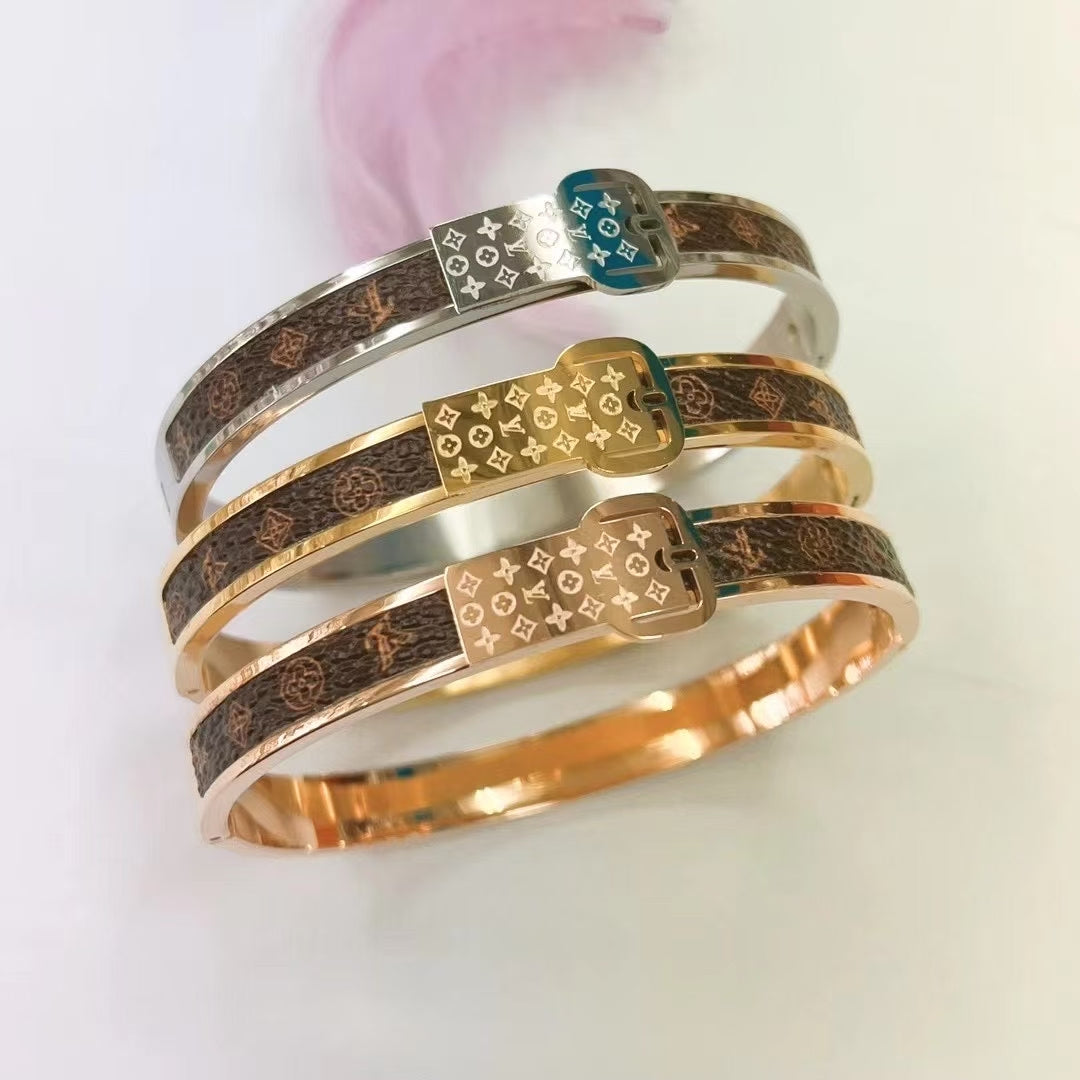 Louis Vuitton Square Logo Bracelet