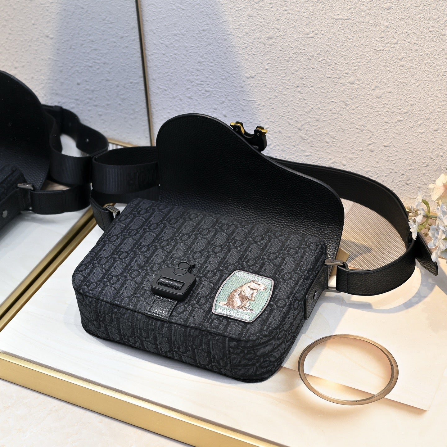 Christian Dior Explorer Shoulder Bag Collection – Patchwork Monogram Series