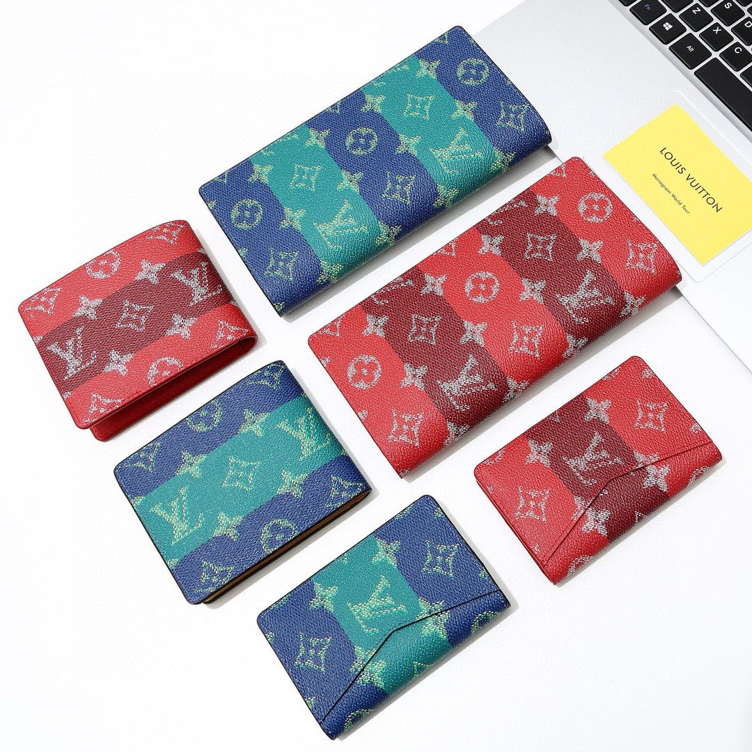 Louis Vuitton Wallet, Cardholder & Passport Cover Collection – Multicolor Monogram Editions