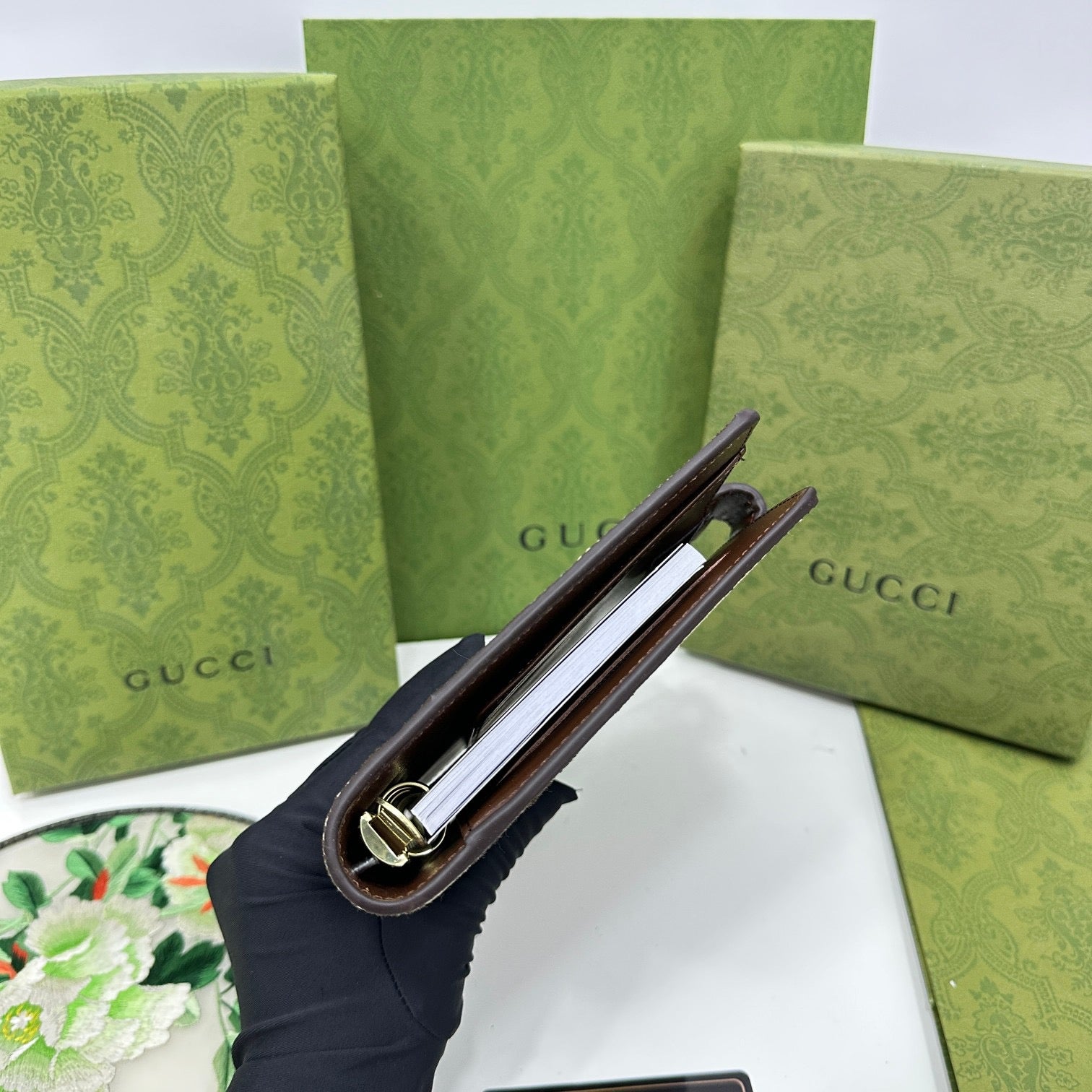 Gucci GG Monogram Agenda Collection