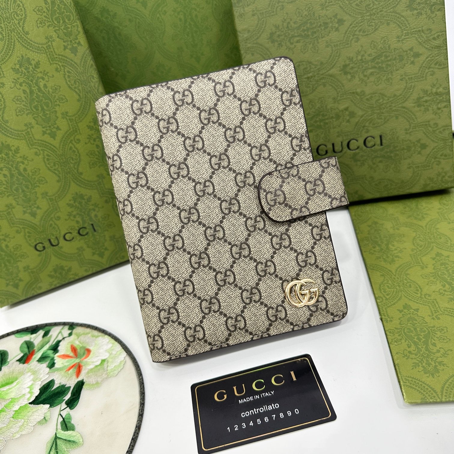 Gucci GG Monogram Agenda Collection
