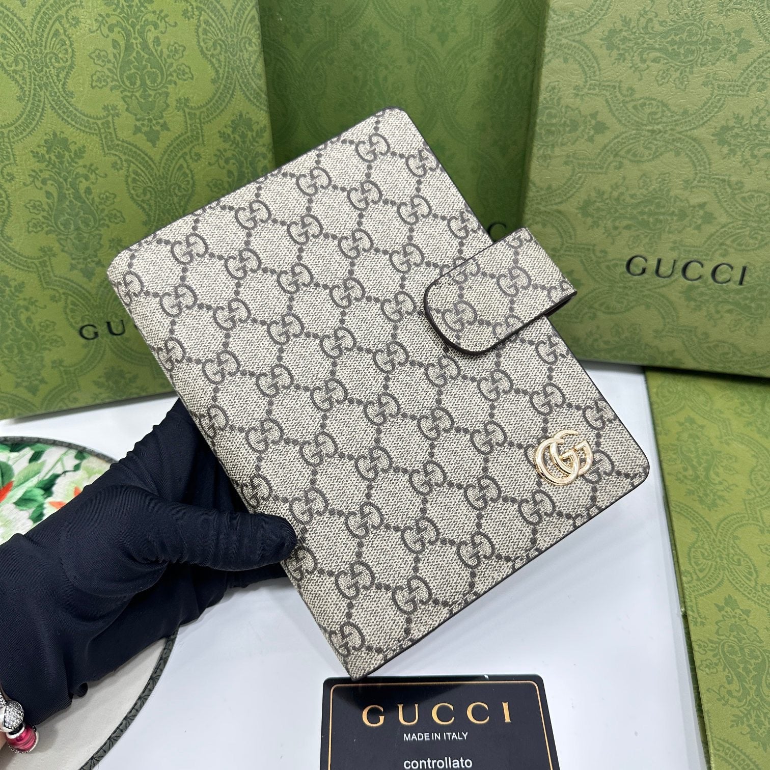 Gucci GG Monogram Agenda Collection