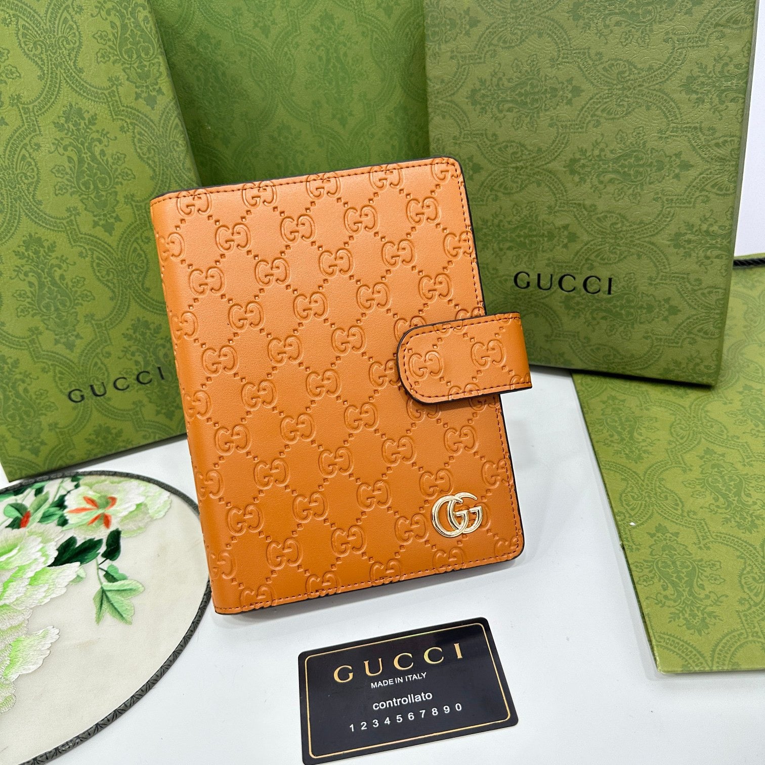 Gucci GG Monogram Agenda Collection