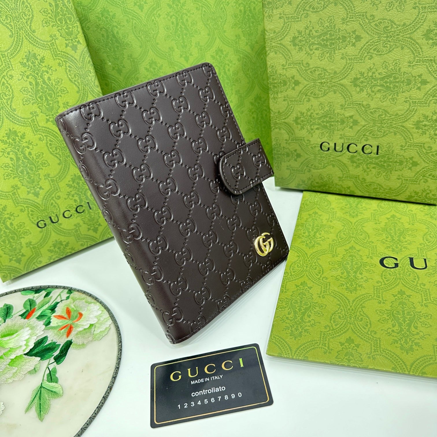 Gucci GG Monogram Agenda Collection