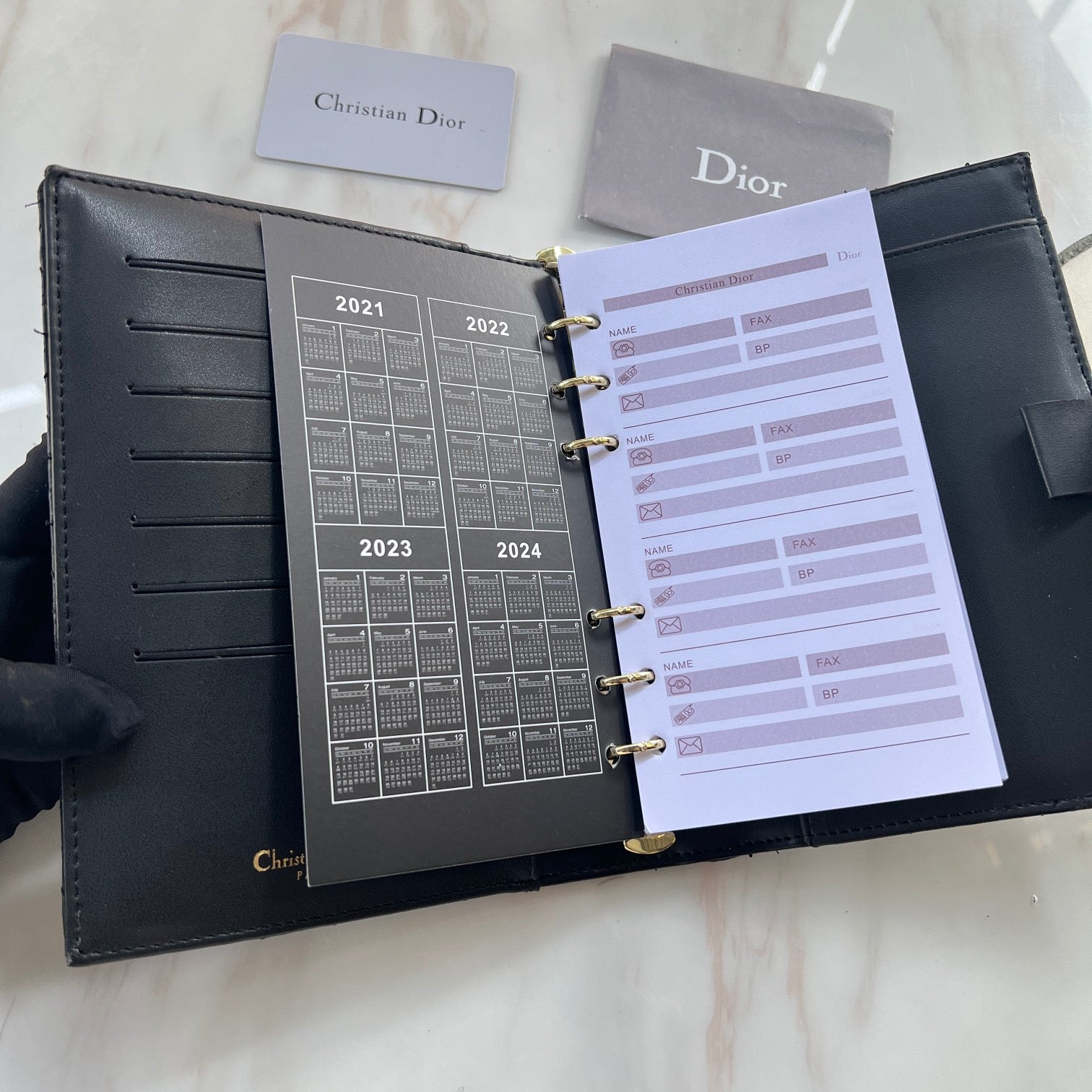 Christian Dior Monogram Agenda Collection