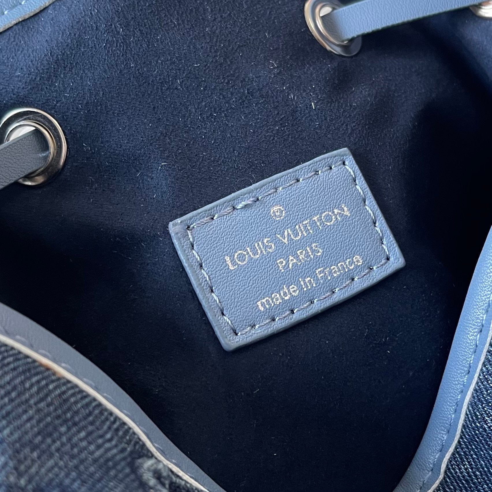 Louis Vuitton Monogram Denim Noé Bucket Bag