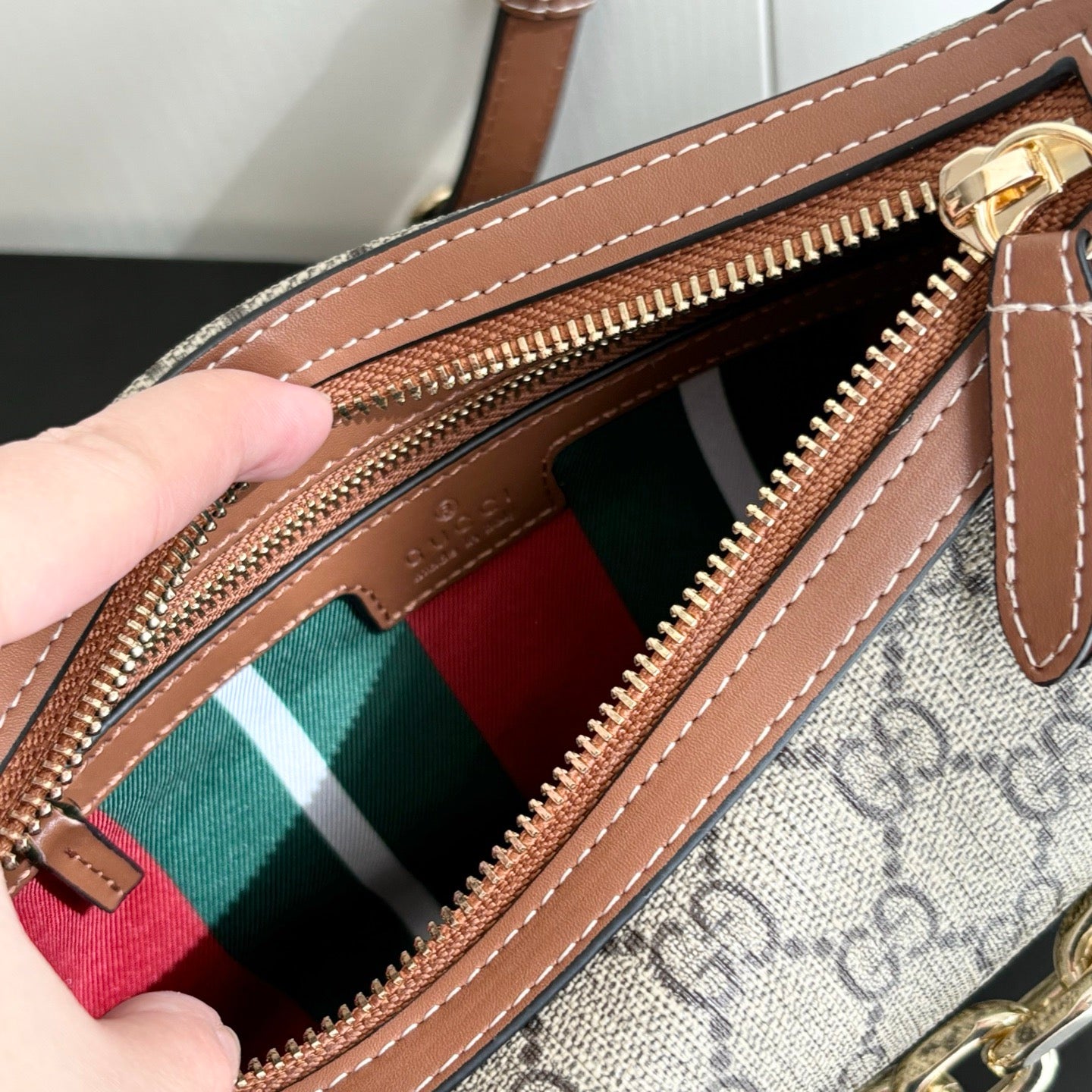 Gucci GG Embossed Chain Shoulder Bag Collection