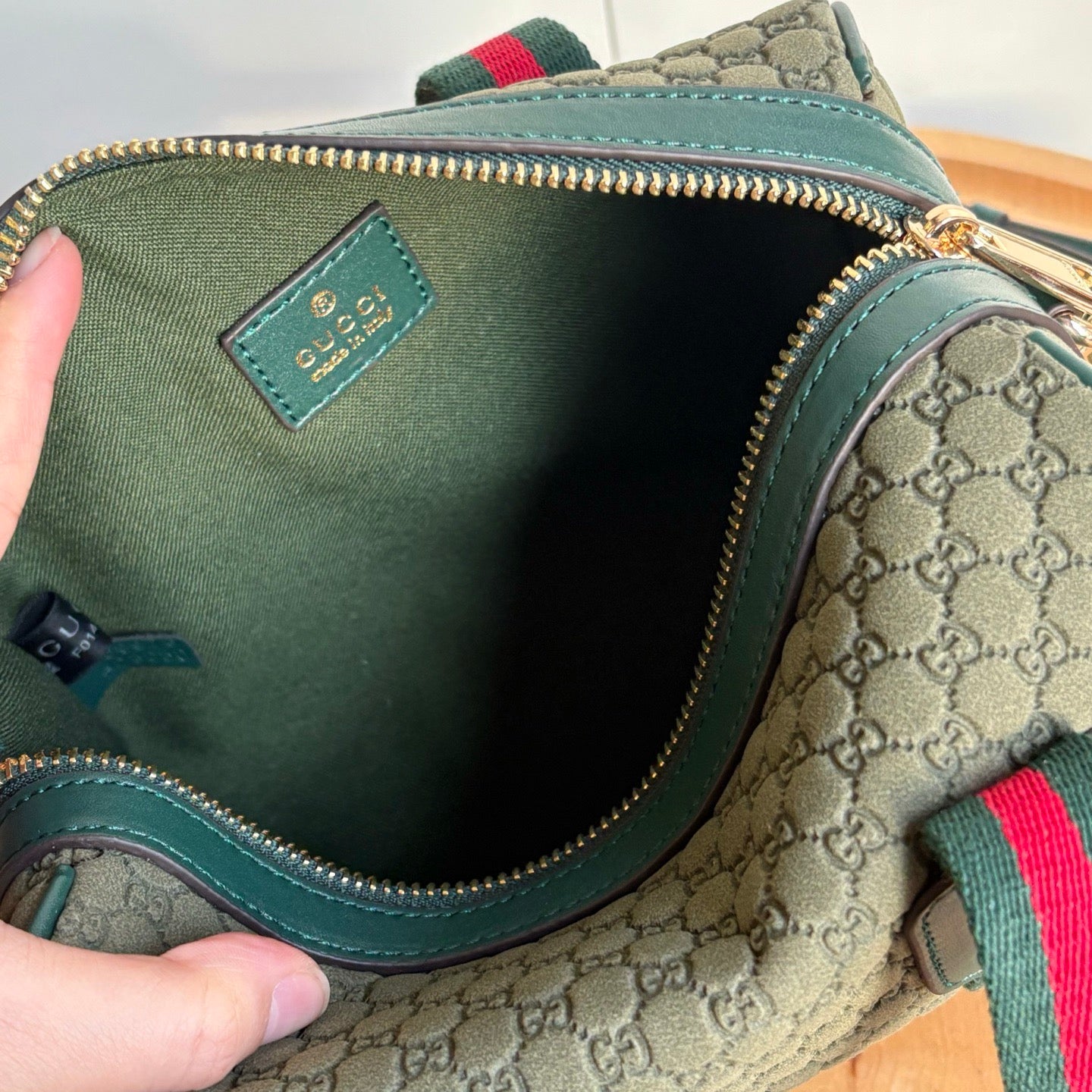 Gucci Ophidia GG Webbing Handbag Collection