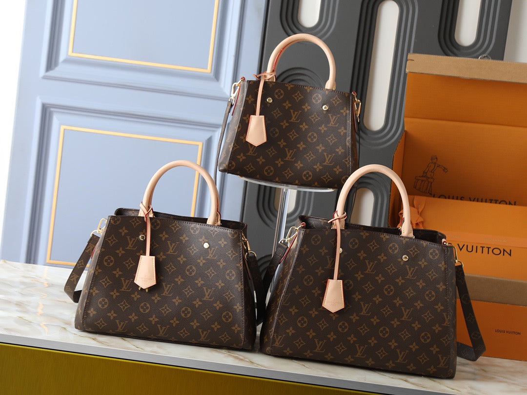 Louis Vuitton Neverfull Monogram Canvas Trio