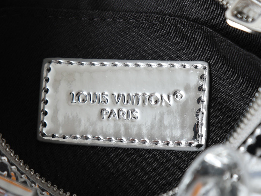 Louis Vuitton Monogram Mirror Alma BB – Silver Edition