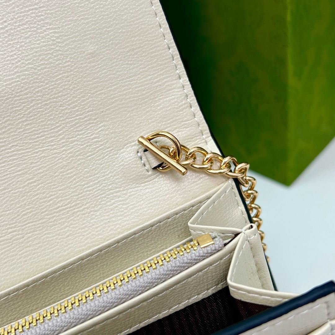 Gucci Horsebit GG Chain Wallet