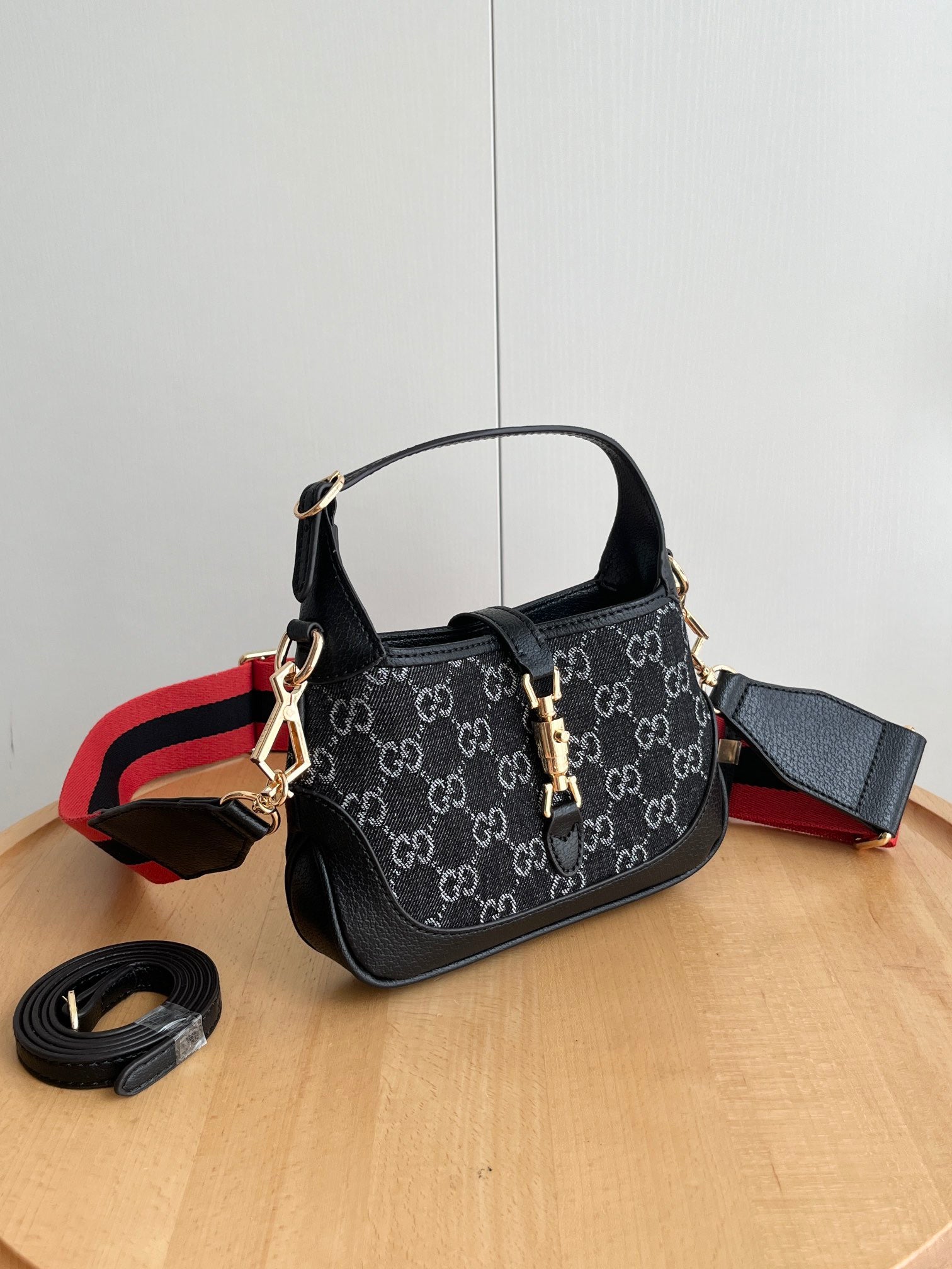 Gucci GG Monogram Horsebit Handbag – Mini & Medium Sizes