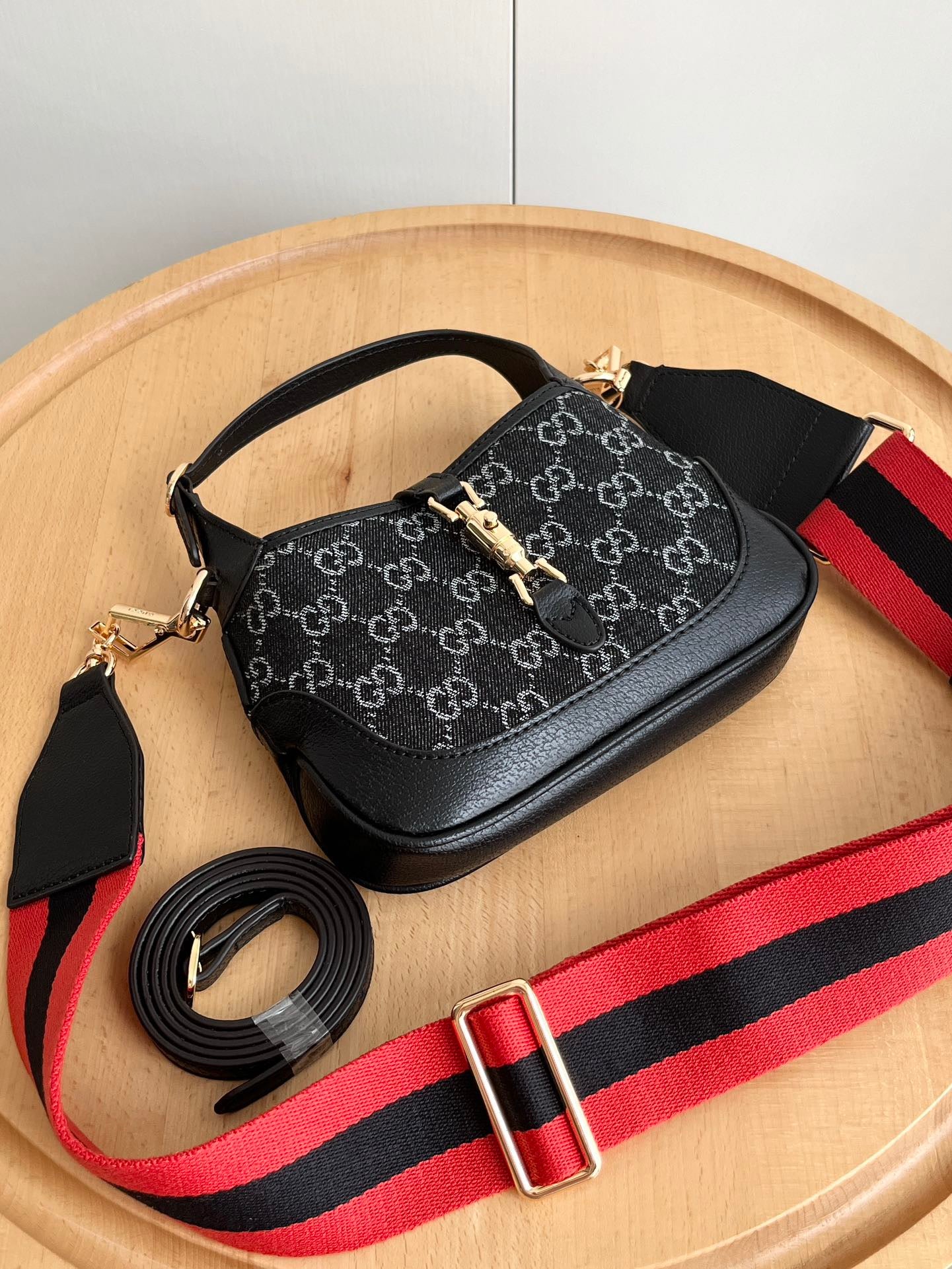 Gucci GG Monogram Horsebit Handbag – Mini & Medium Sizes