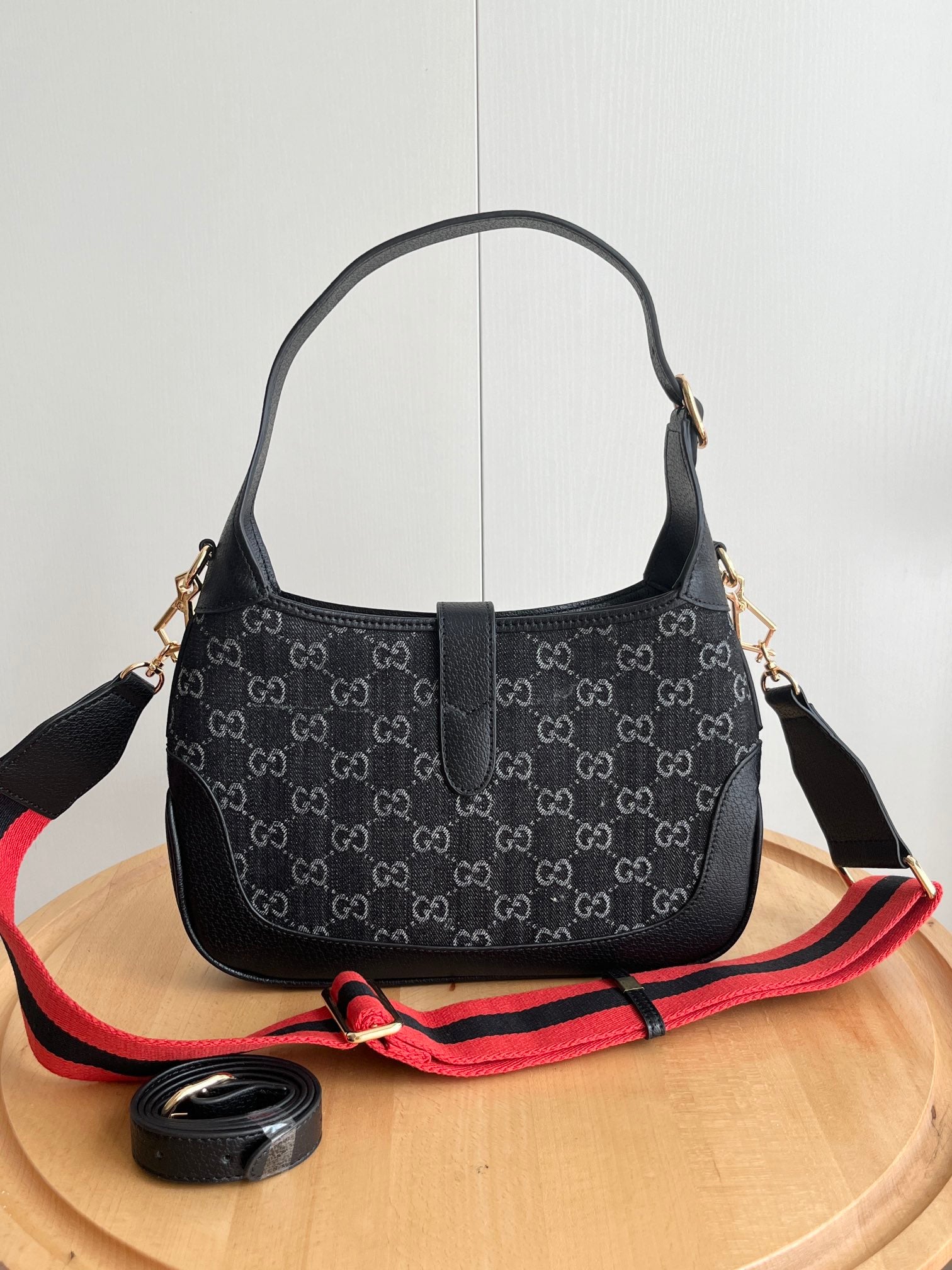 Gucci GG Monogram Horsebit Handbag – Mini & Medium Sizes