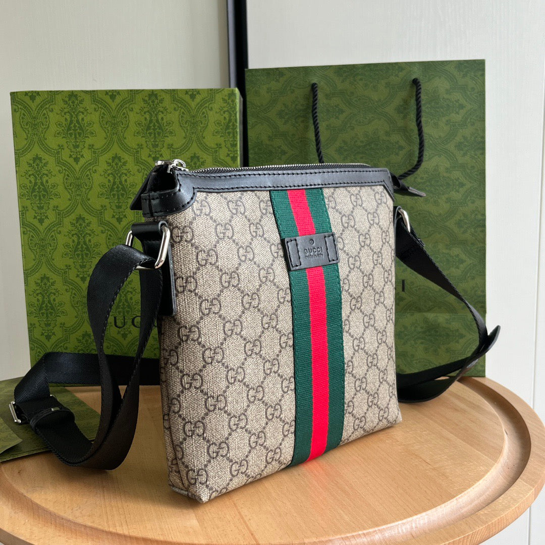 Gucci GG Monogram Crossbody & Shoulder Bag Duo