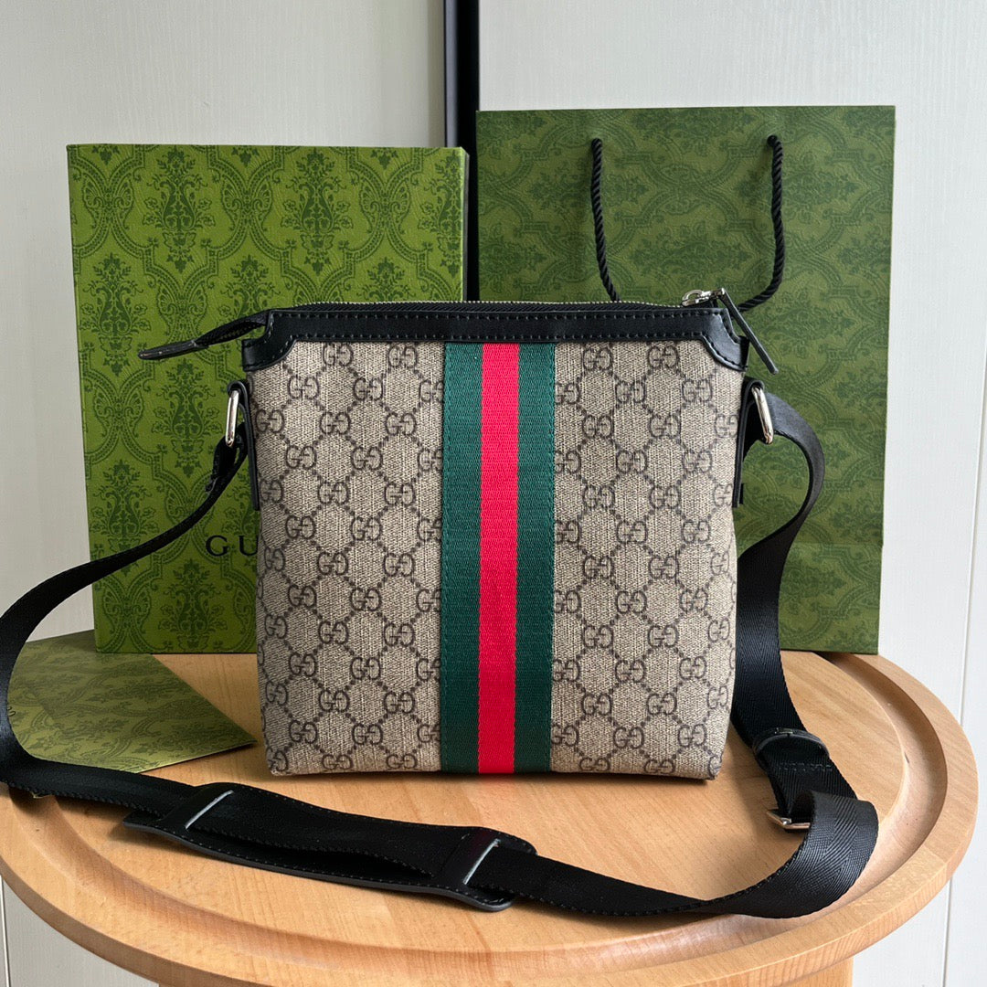 Gucci GG Monogram Crossbody & Shoulder Bag Duo
