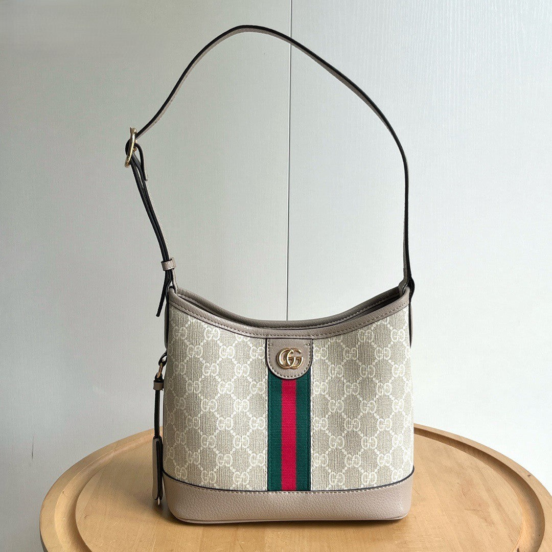 Gucci GG Stripe Shoulder Bag Collection