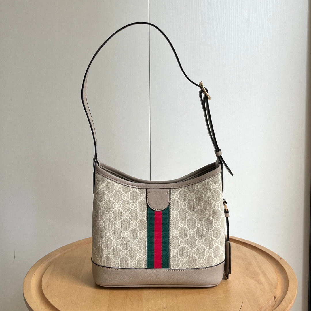 Gucci GG Stripe Shoulder Bag Collection