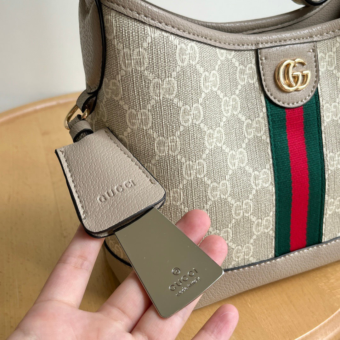 Gucci GG Stripe Shoulder Bag Collection