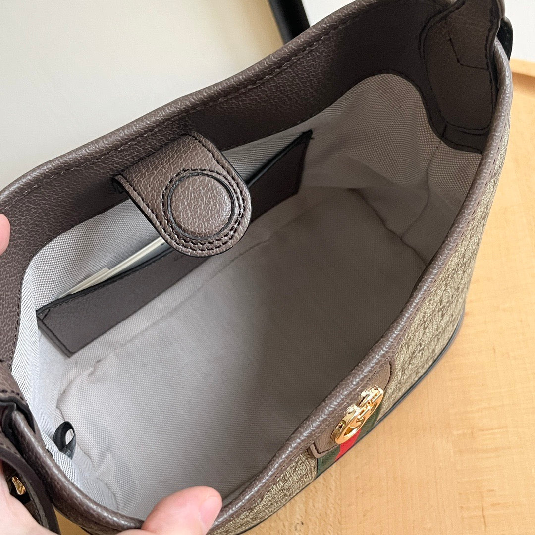 Gucci GG Stripe Shoulder Bag Collection