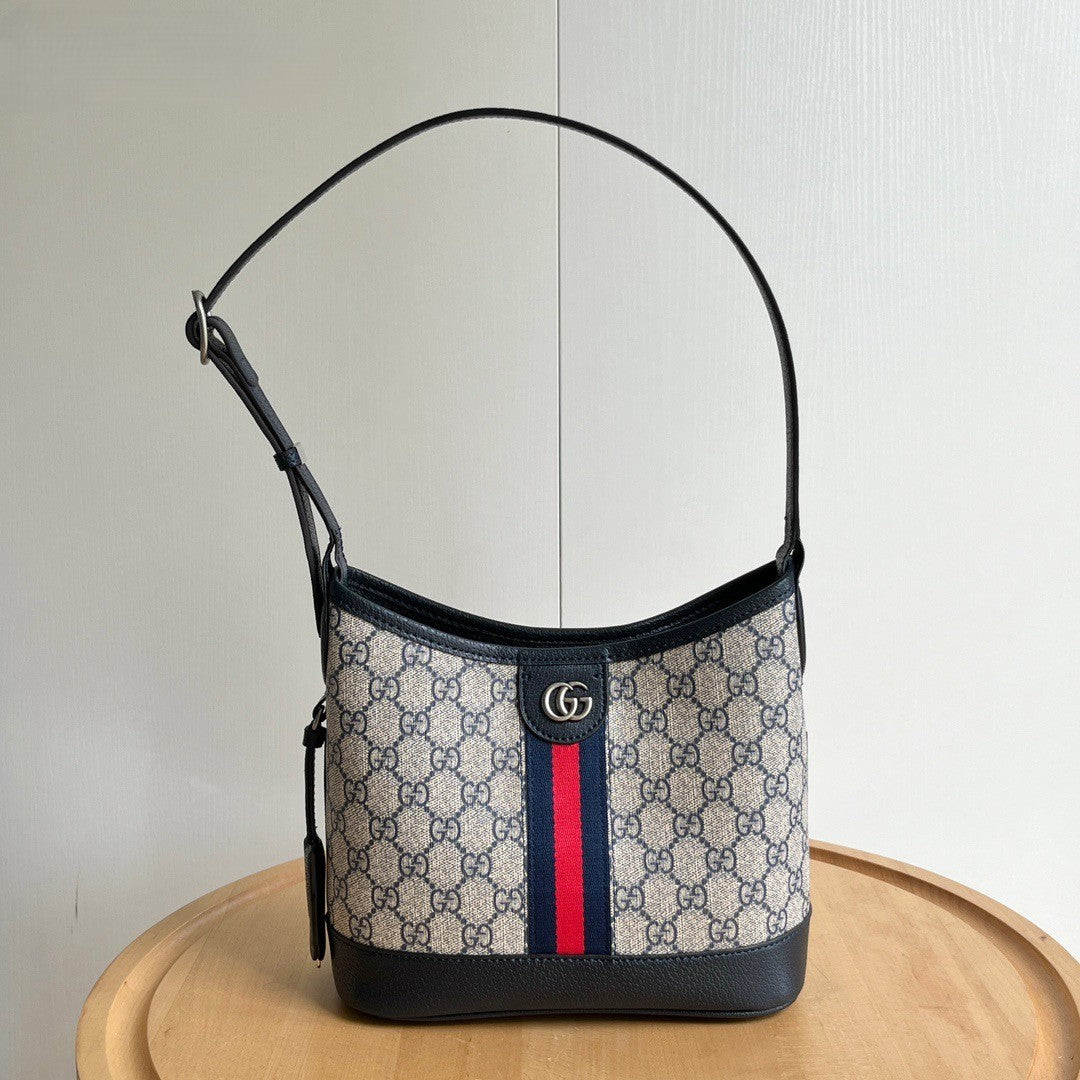 Gucci GG Stripe Shoulder Bag Collection