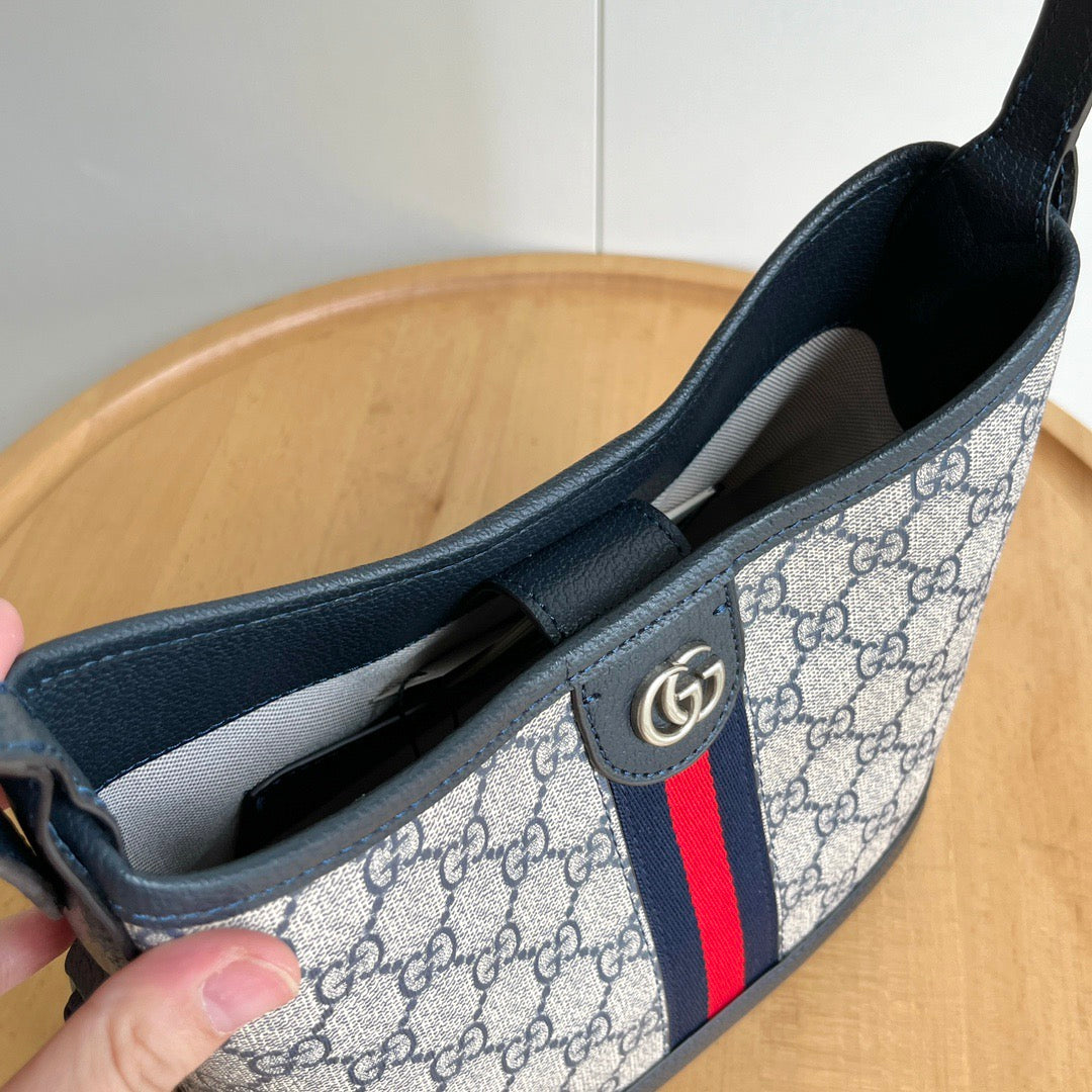 Gucci GG Stripe Shoulder Bag Collection