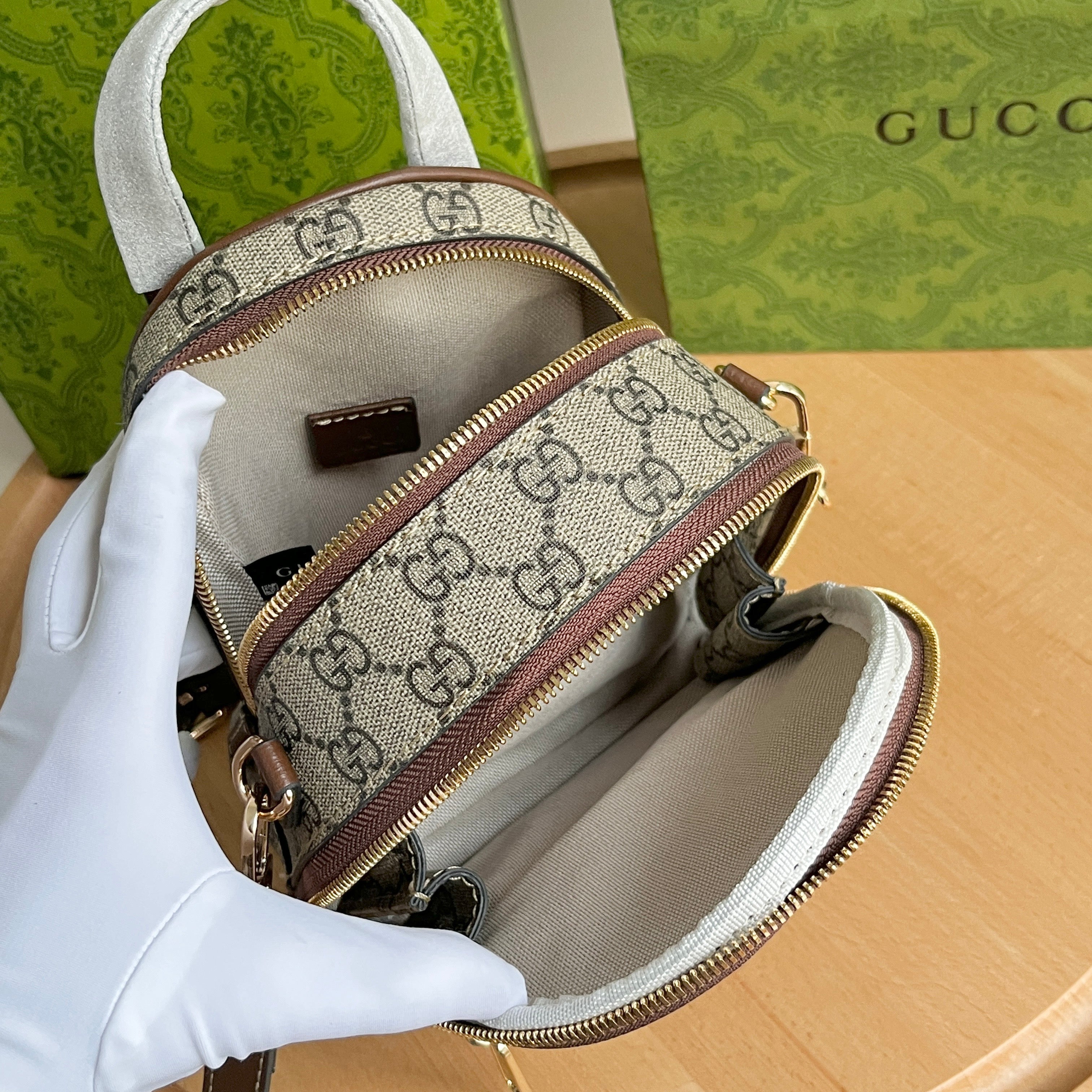 Gucci GG Supreme Mini Backpack