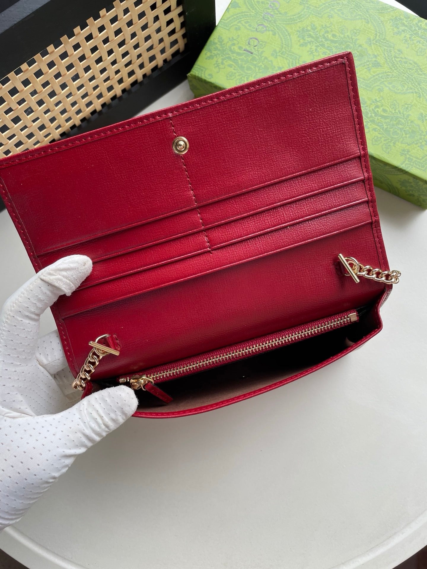 Gucci GG Monogram Wallet & Clutch Collection