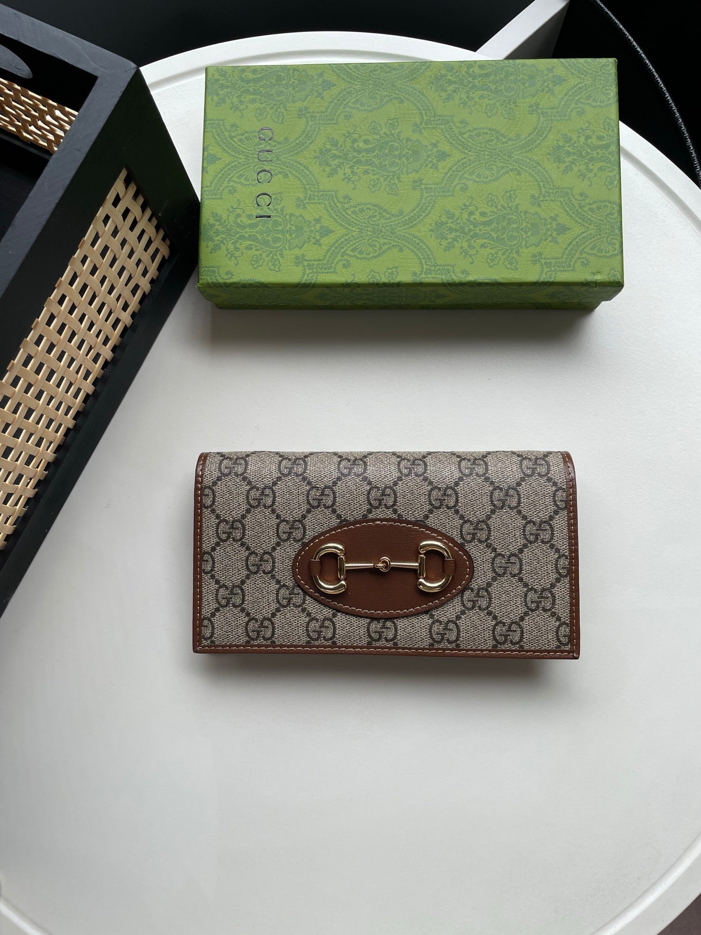 Gucci GG Monogram Wallet & Clutch Collection