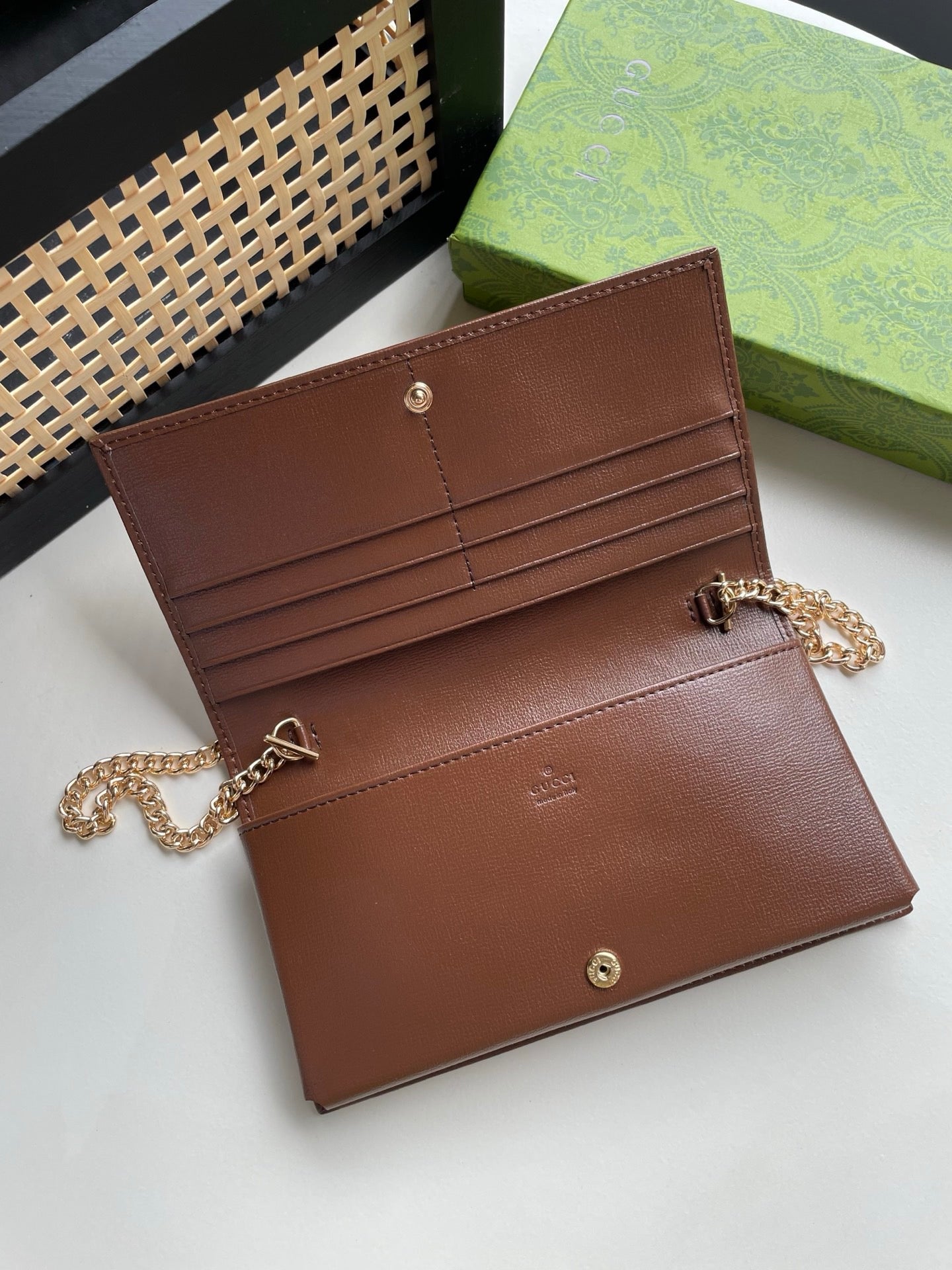 Gucci GG Monogram Wallet & Clutch Collection