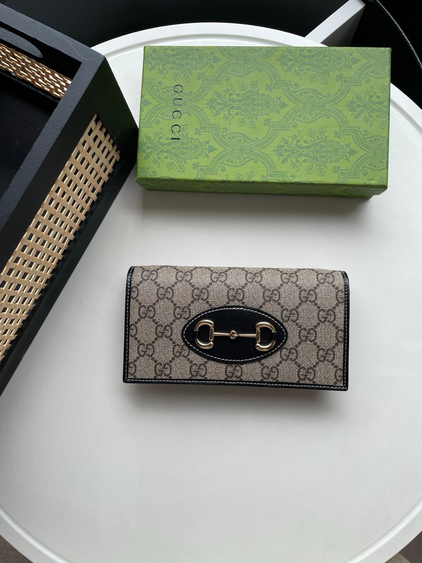Gucci GG Monogram Wallet & Clutch Collection