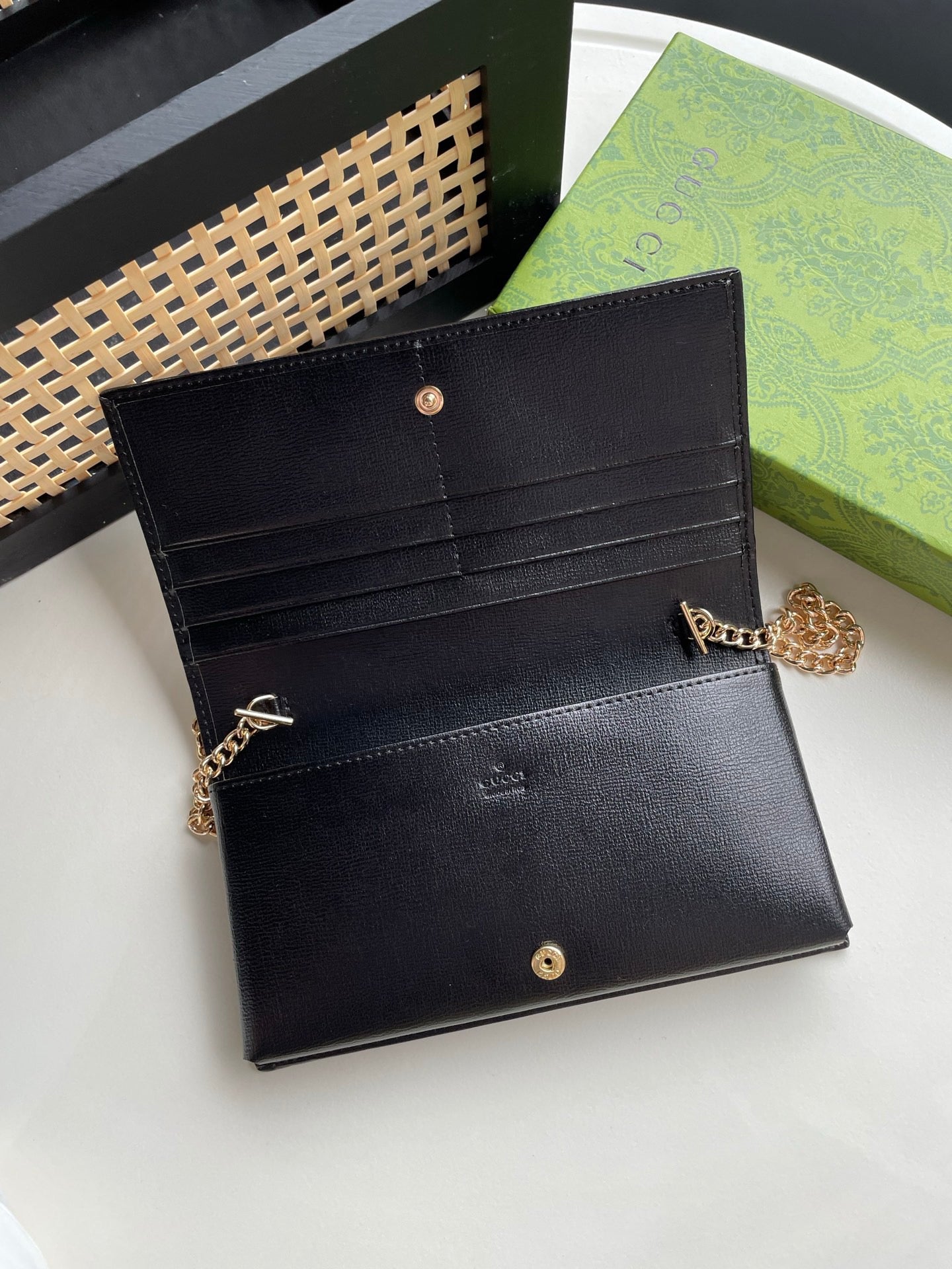 Gucci GG Monogram Wallet & Clutch Collection