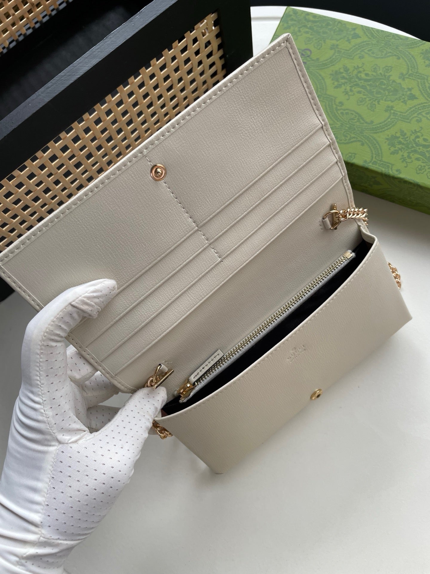 Gucci GG Monogram Wallet & Clutch Collection