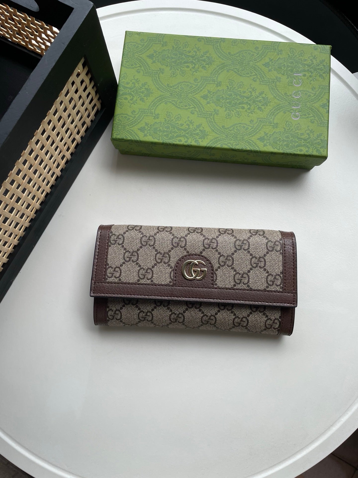 Gucci GG Monogram Shoulder Bag & Wallet – Matching Set