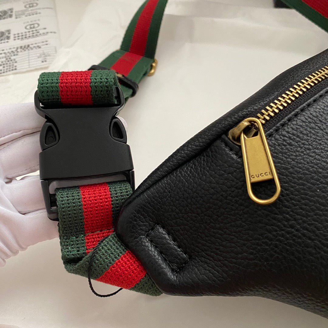 Gucci Logo Belt Bag – Red, White & Black Variants