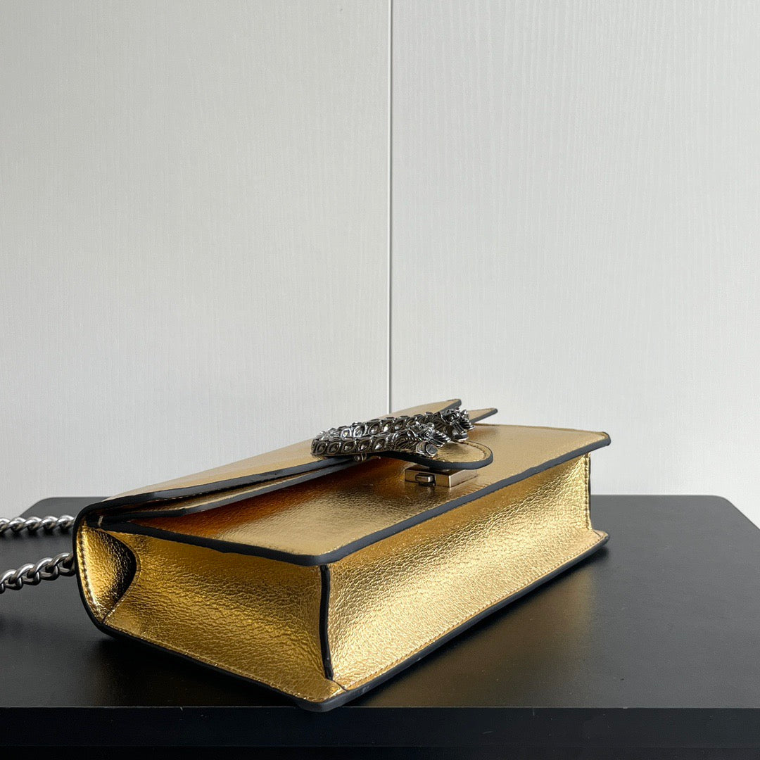 Gucci Dionysus Leather Shoulder Bag Collection