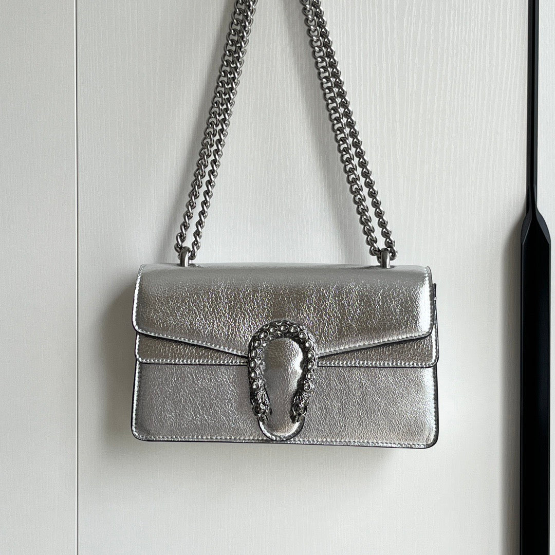 Gucci Dionysus Leather Shoulder Bag Collection