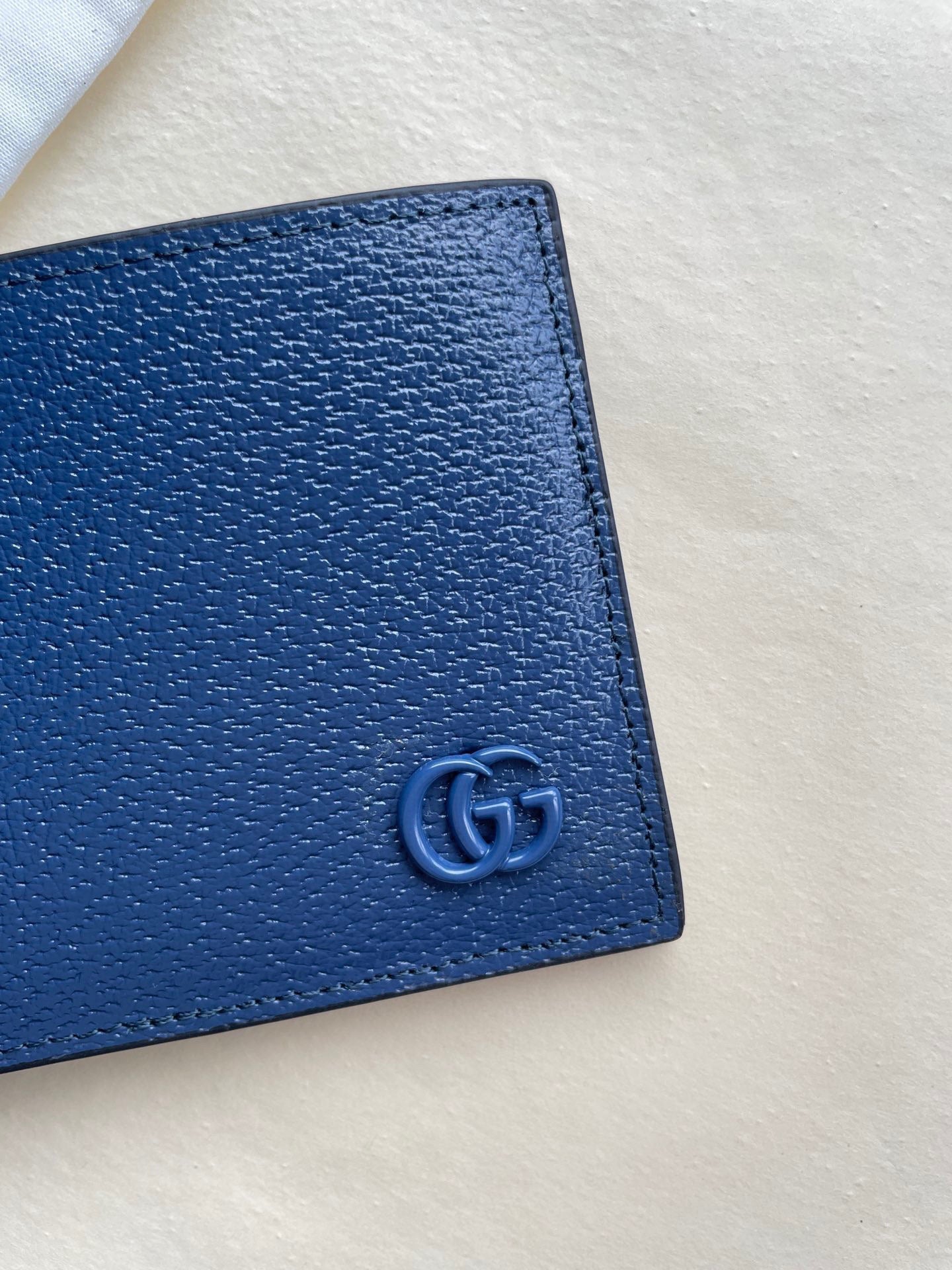 Gucci Classic Embossed Calfskin Wallet