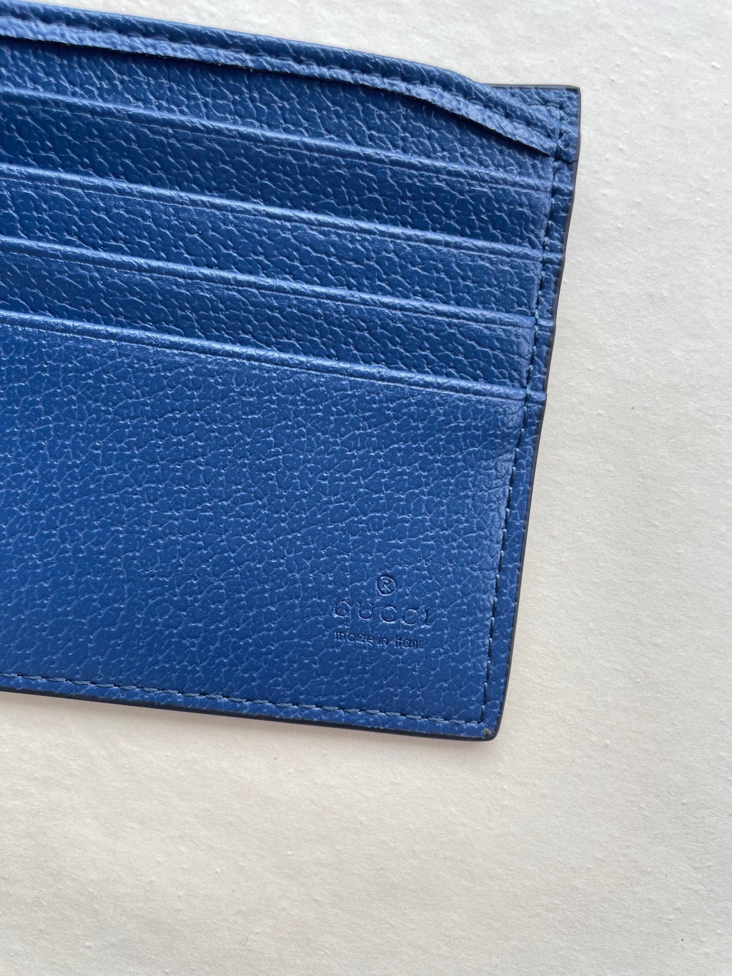 Gucci Classic Embossed Calfskin Wallet