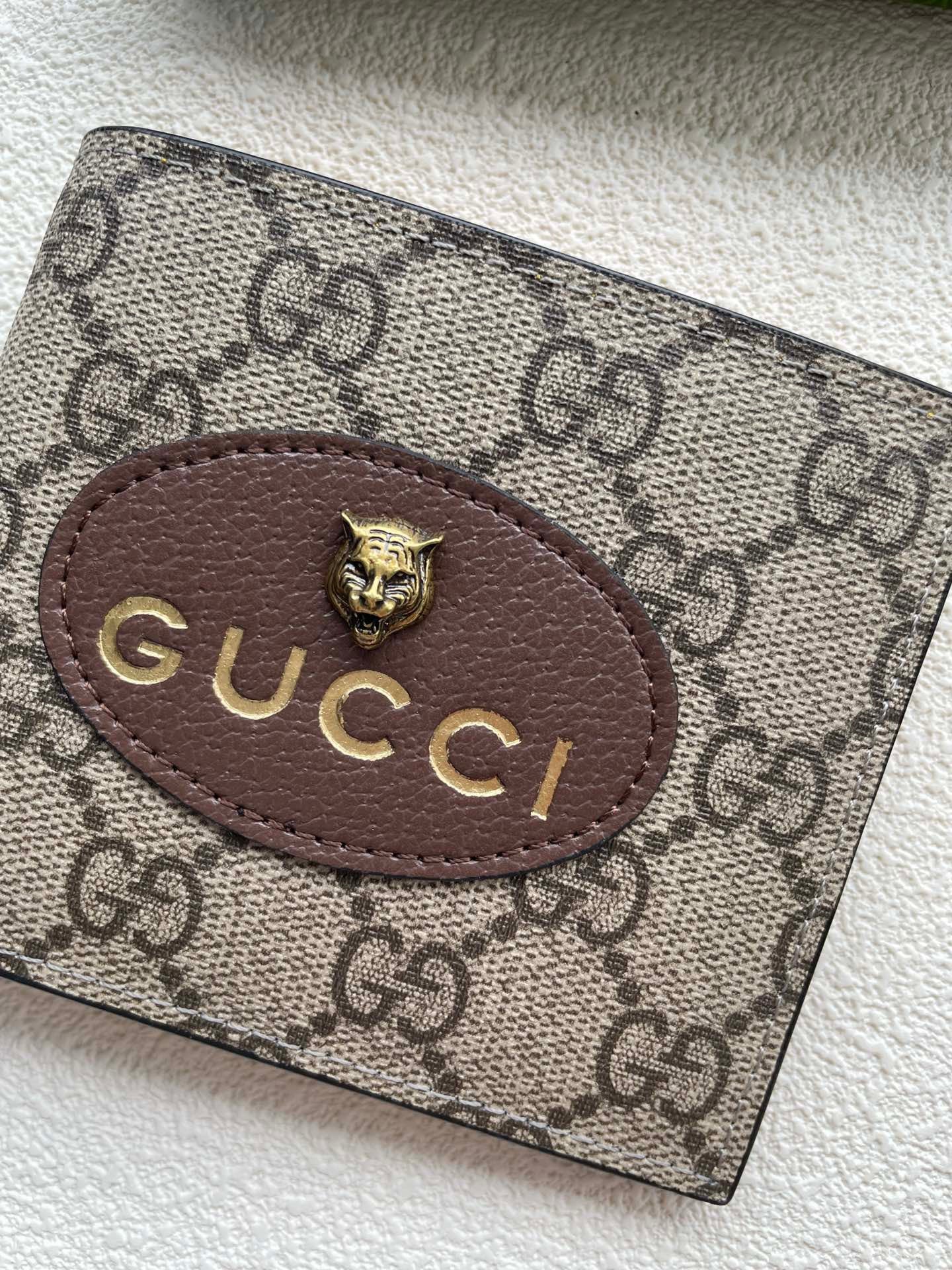 Gucci GG Monogram Wallet Set – Brown Canvas Edition