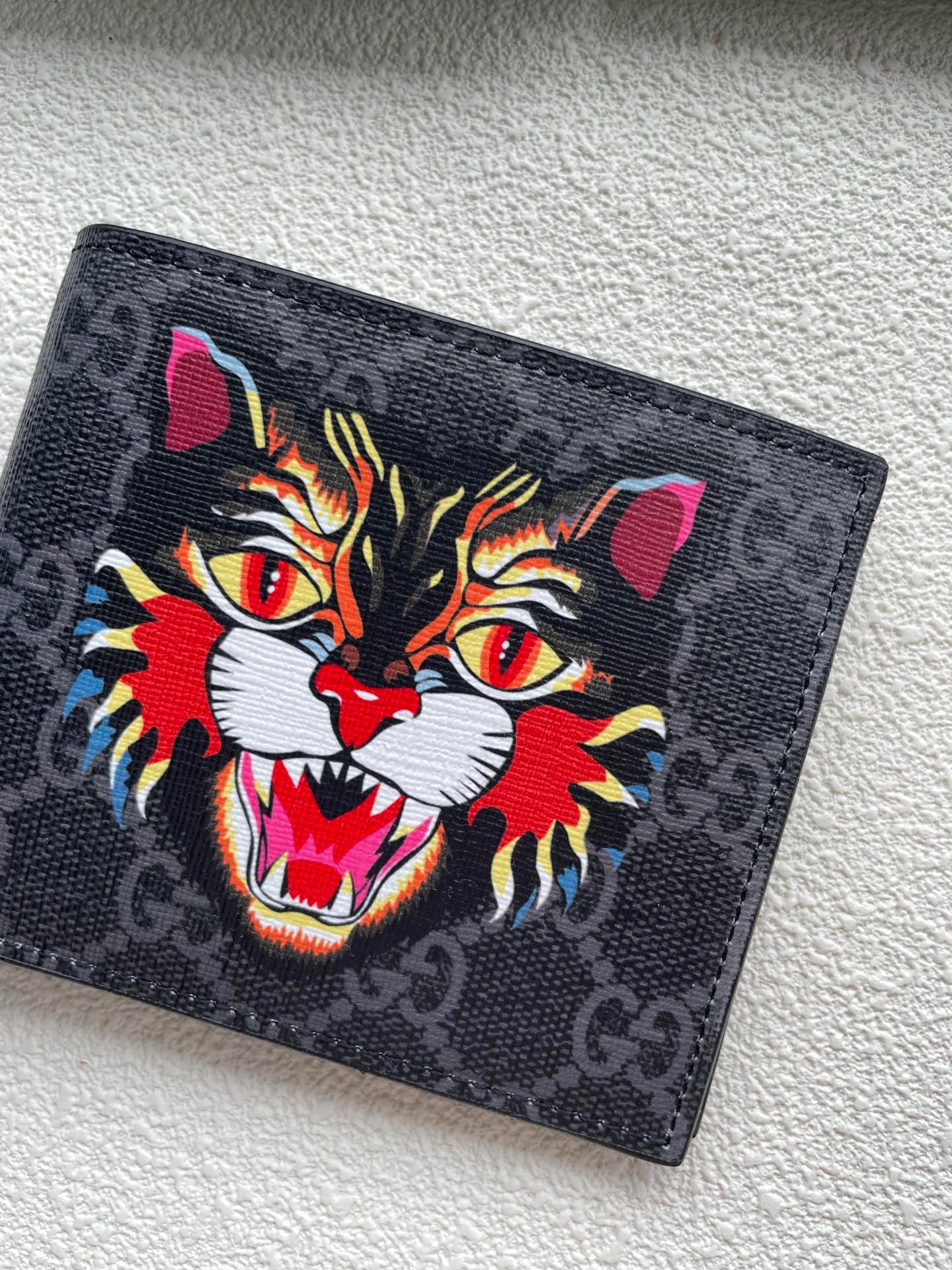 Gucci GG Zipper Wallet Set – Black Canvas Edition